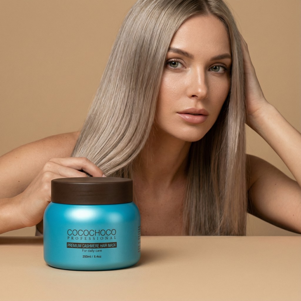 hydrtacna maska na vlasy s kasmirom