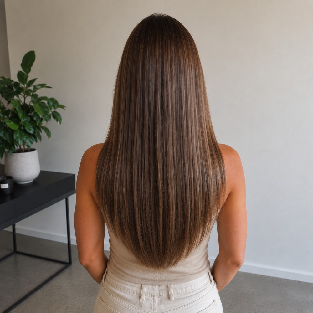 ozdravene vlasy po aplikacii keratinom cocochoco onyx