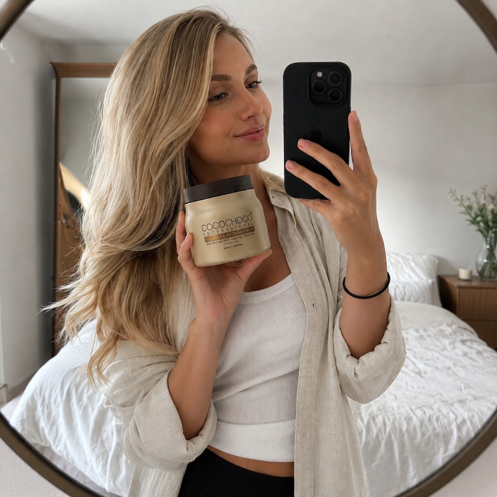 recenzia kolagénova maska s biotinom cocochoco