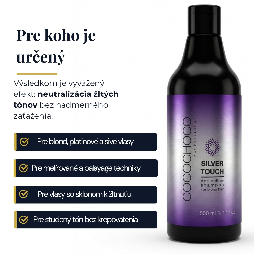 Pre koho je určený silver šampón cocochoco