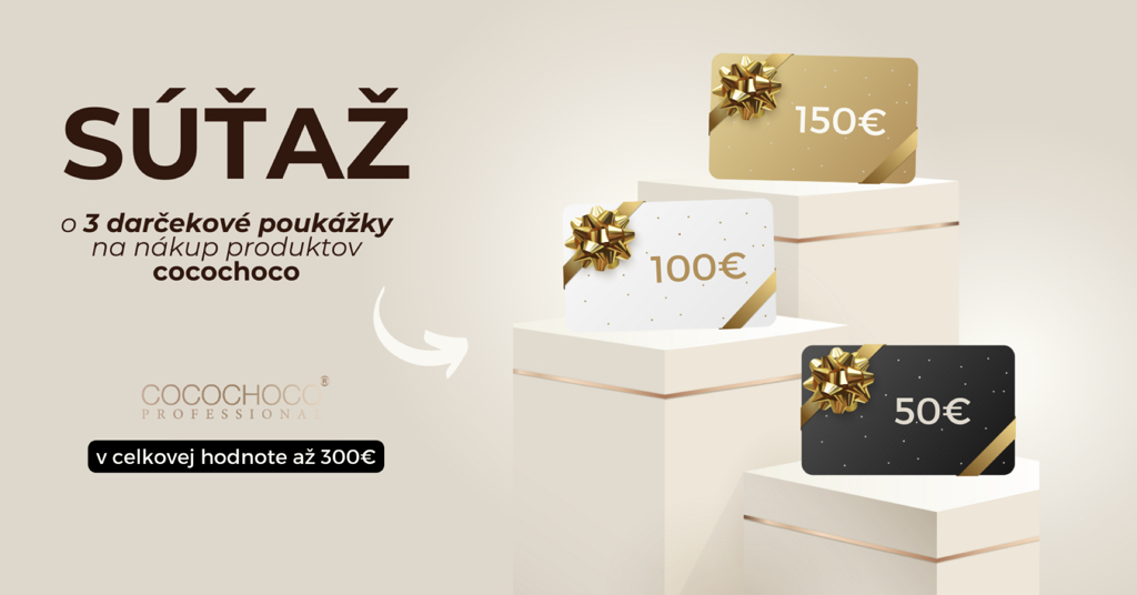 súťaž s cocochoco o darčekové poukážky