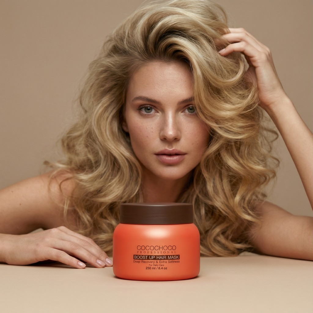 kašmírová maska efektívne obnovuje objem priamo od korienkov.