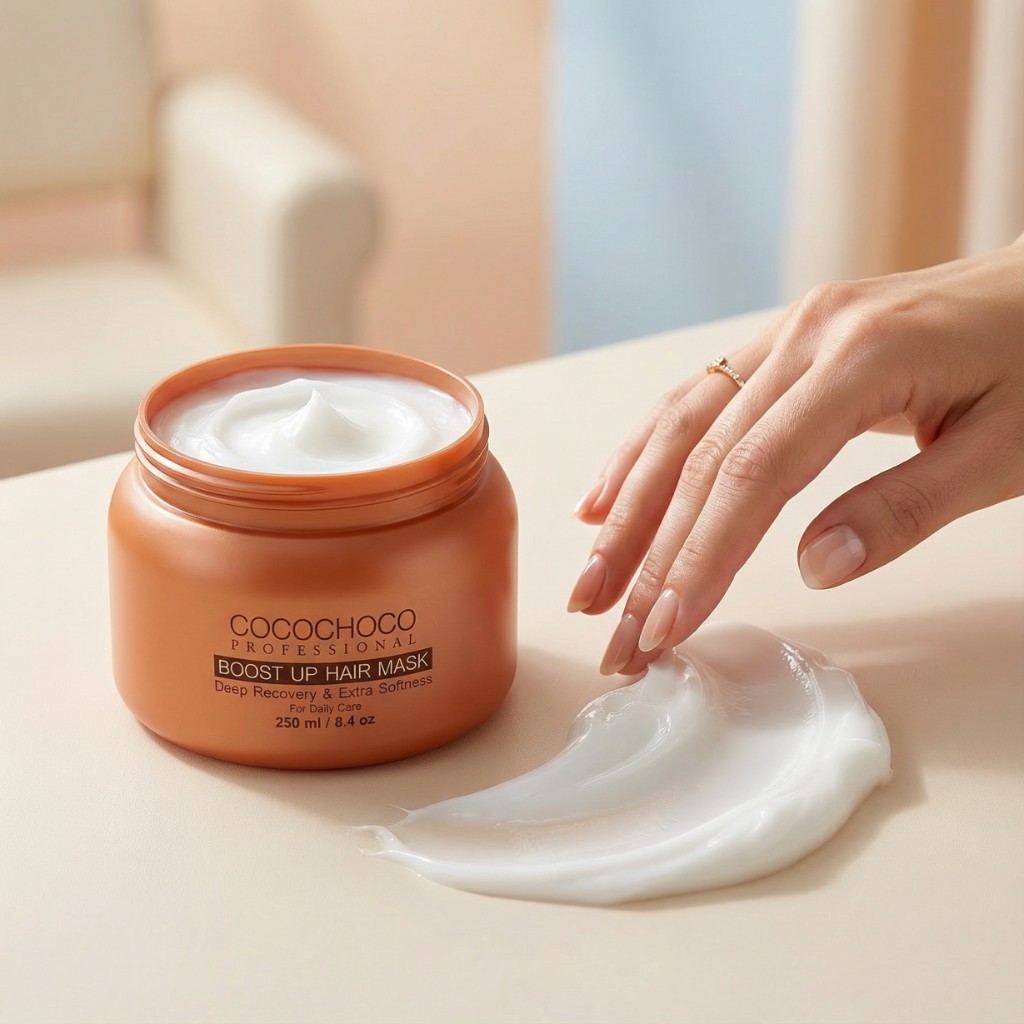 maska pre objem vlasov cocochoco