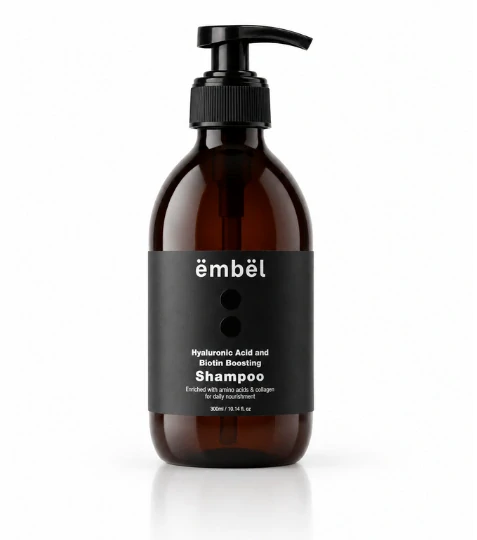 Šampón pre oslabené a rednúce vlasy s biotínom 300 ml | ëmbël®