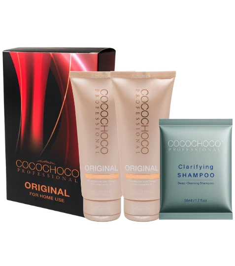 Brazílsky keratín Original 200 ml + Čistiaci šampón 50 ml | COCOCHOCO®
