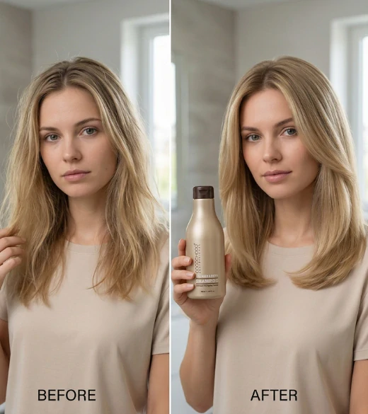 Posilňujúci šampón s kolagénom a biotínom 400 ml | COCOCHOCO®