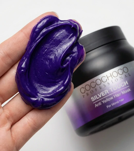 Anti-Yellow Maska - Neutralizácia Žltých Tónov a Hydratácia 500 ml | COCOCHOCO®