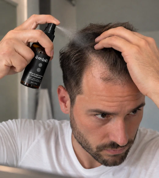 Start sada bezoplachový sprej 30 ml a šampón 300 ml proti vypadávaniu vlasov | ëmbël®