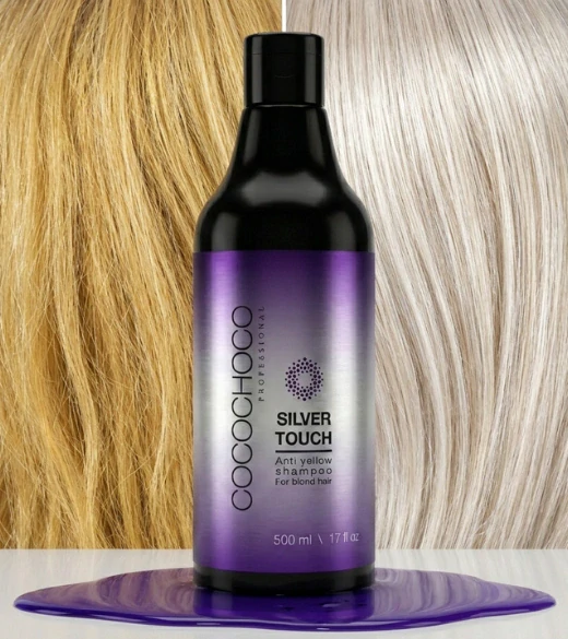 Anti-Yellow bezsulfátový šampón Silver Touch 500ml | COCOCHOCO®