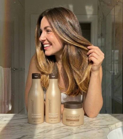 Plus sada šampón 400 ml, kondicionér 400 ml + maska 500 ml s kolagénom a biotínom