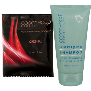 Brazílsky keratín Original 50 ml + čistiaci šampón 150 ml | COCOCHOCO®