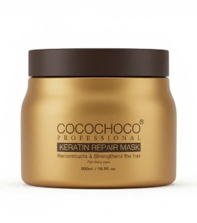 Keratínová vlasová maska pre hydratáciu a regeneráciu 500 ml | COCOCHOCO®