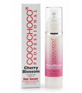 Vlasové sérum s Čerešňovým Kvetom – Okamžitý Lesk a Ochrana pred Krepovatením 50 ml | COCOCHOCO®