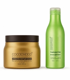 Start sada - Šampón bez sulfátov 400 ml + Keratínová maska 500 ml