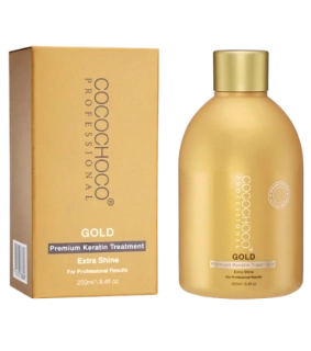 Brazílsky keratín GOLD - Krepovité/nepoddajné vlasy 250 ml | COCOCHOCO®