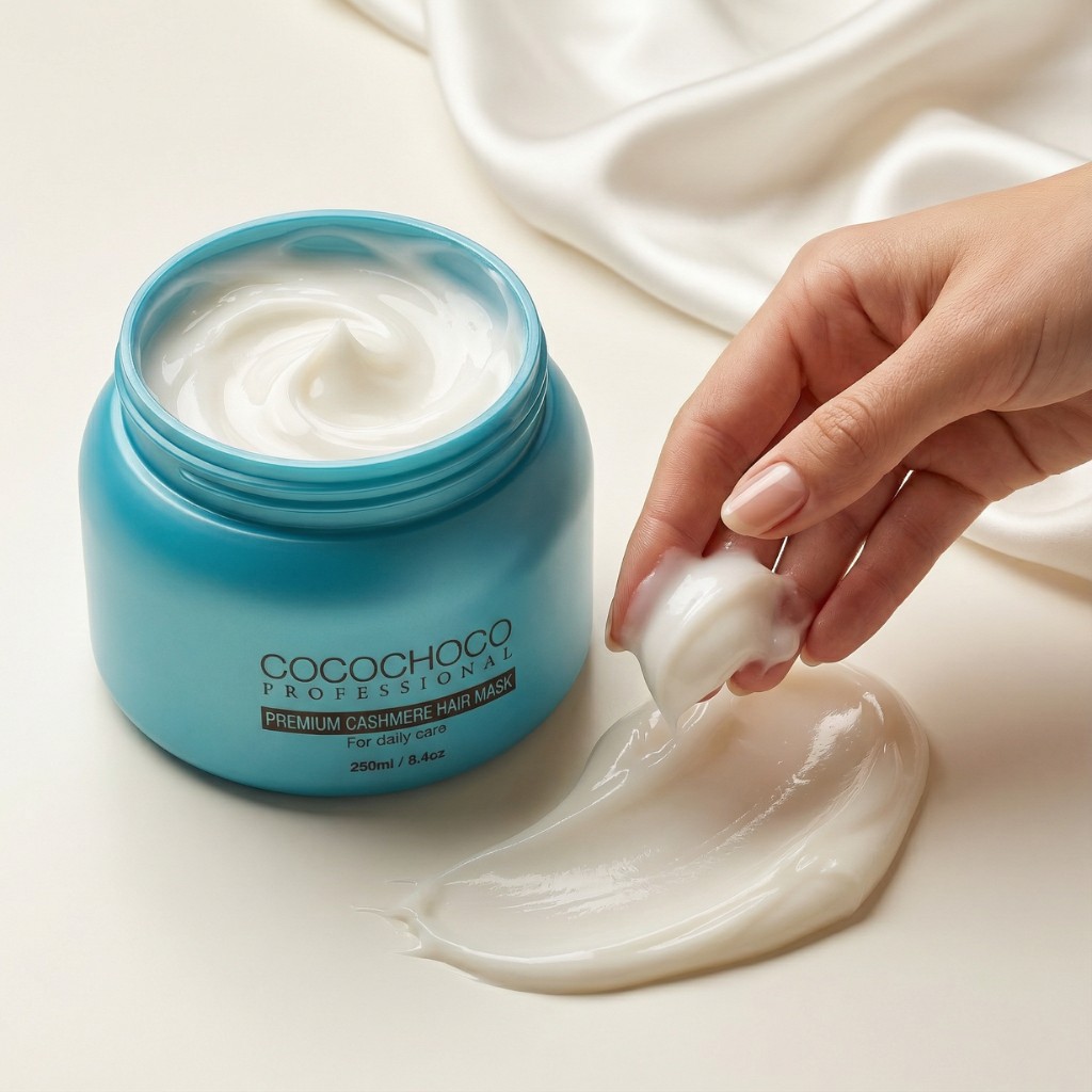 hydratacna kasmirova maska cocochoco s keratínom 