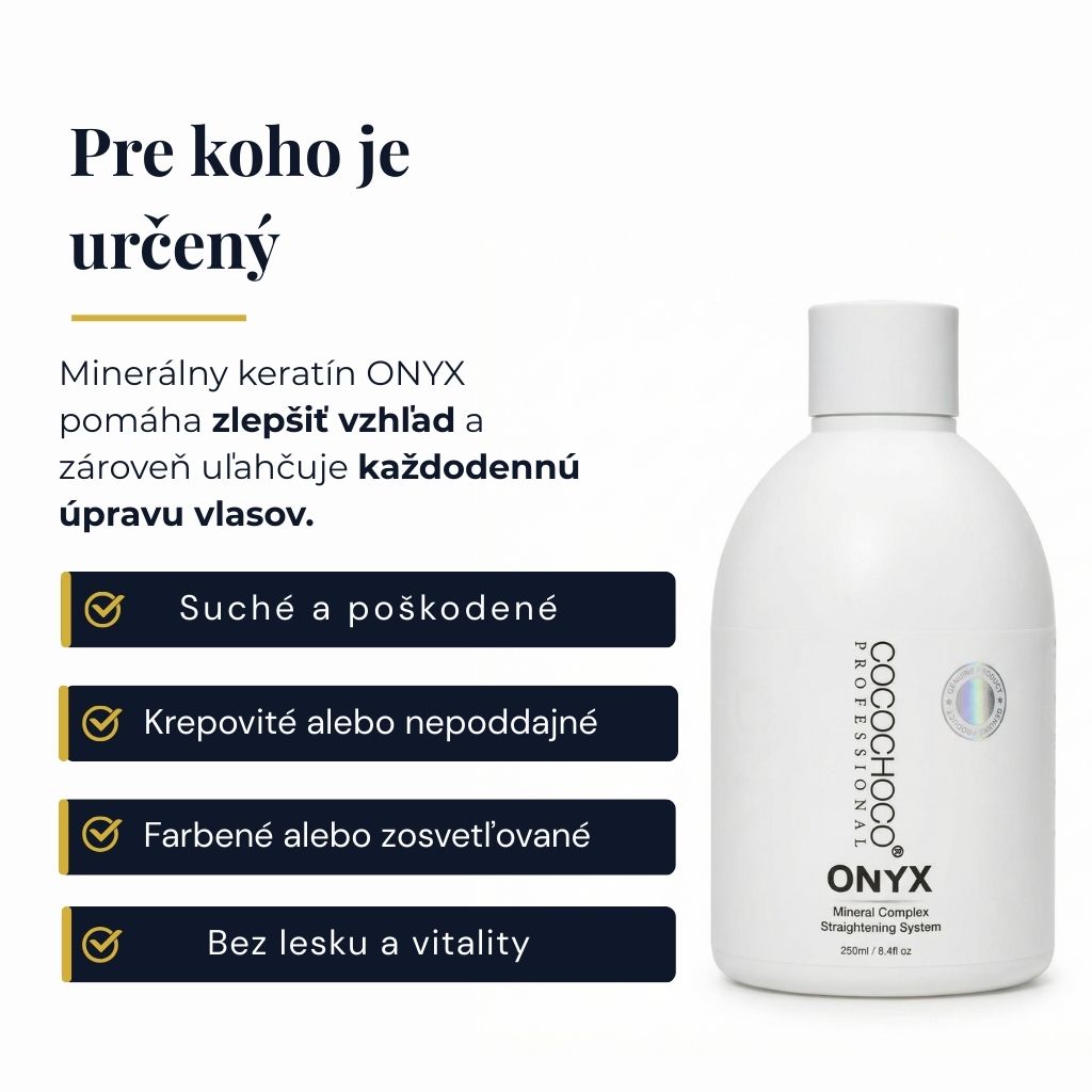 minerálný keratín onyx - Hit roka 2026