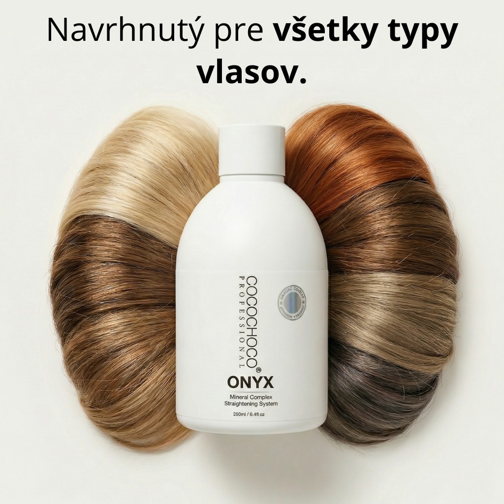 keratín onyx od cocochoco bol od začiatku navrhnutý pre všetky typy vlasov