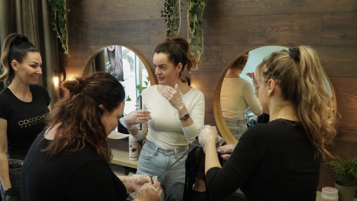 skolenie na keratin cocochoco